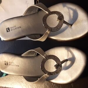 Leather healed sandles